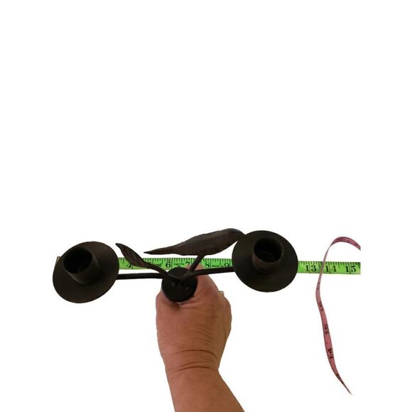 Metal Bottle Stopper w/Candle Holders #1567 - Picture 3 of 4